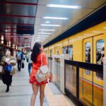 Pranitha Subhash Instagram - Out and about Tokyo city ❤️ Pic1 : Shiba Inu 🐶 Pic2: metro hopping