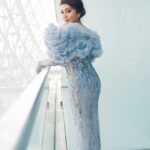 Pranitha Subhash Instagram - Wearing @michaelcinco5 Felt absolutely dreamy ✨ styling : @malkit_gill2697 assisted by : @sanjamkaur92 pics : @artbyambadi jewellery: @hybajewels glam : @bryan.makeupartist1