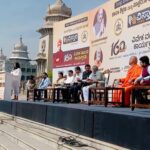 Pranitha Subhash Instagram – Vivekananda Jayanthi program in the presence of Hon. CM of Karnataka Sri Basavaraj Bommai avaru, Education minister Nagesh avaru, Swami Vivekananda Saraswati
and Hariprakash Konemane avaru

PS no clue why my hair looks like Snape 🙈 Vidhana Soudha, Bangaluru