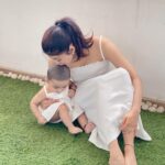 Pranitha Subhash Instagram - Twinning with this tiny human we made ❤️🙈 #monthlybirthday