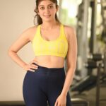 Pranitha Subhash Instagram - Workouts are a poor man’s plastic surgery , so here I am 😋🙃