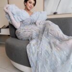 Pranitha Subhash Instagram - Elsa from Frozen called , she said she wanted her dress back ✨ In @michaelcinco5 for @iifa