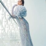 Pranitha Subhash Instagram - Wearing @michaelcinco5 Felt absolutely dreamy ✨ styling : @malkit_gill2697 assisted by : @sanjamkaur92 pics : @artbyambadi jewellery: @hybajewels glam : @bryan.makeupartist1