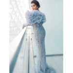 Pranitha Subhash Instagram - Wearing @michaelcinco5 Felt absolutely dreamy ✨ styling : @malkit_gill2697 assisted by : @sanjamkaur92 pics : @artbyambadi jewellery: @hybajewels glam : @bryan.makeupartist1