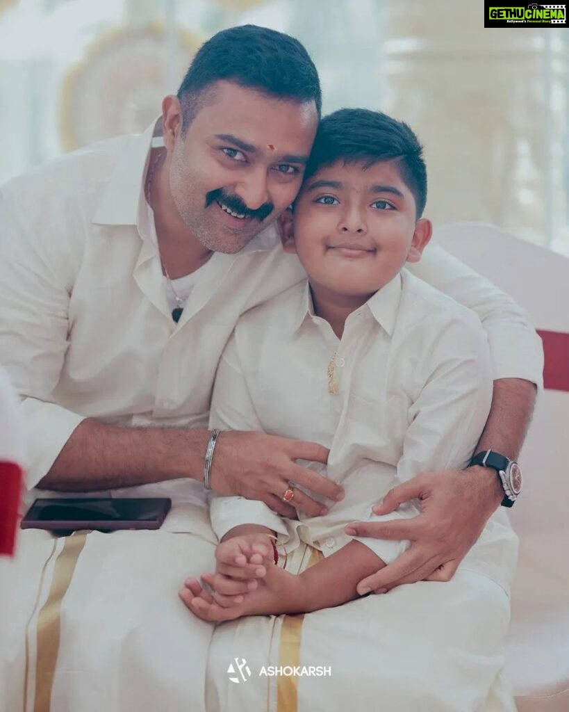 Prasanna Instagram - Dear Pattappa! U gave me a new purpose in life. To be a good dad to you, and a better person you can look up to. I promise to be your best friend and you can count on me anytime. Love you to the edge of the universe and back da. God bless you Vihaan❤