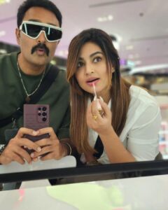 Prasanna Instagram - Hey pondatti, on this special day, I just want to say, That holding your hand through life's twists and turns, Is a journey I'm grateful to take, no matter what we've learned. 

I've faced hardships and challenges, it's true, But with you by my side, there's nothing I can't do. Your love is a light that guides me through the dark, And I'm so grateful to have you as my partner, my spark. 

Our children, your precious gift, are a blessing from above. And you, my dear, you keep my world awesome, With your love, your smile, your endless blossom. 

So here's to another year of holding hands, Of taking the unknown paths to far-off lands, Of facing hardships, but never giving in, Of giving love, time and time again. 

Happy anniversary, my love, my kannamma, Let's make the most of every moment, every start. I love you now and forevermore, Together, let's keep our love strong and soar.❤️

P.S - let the rumors die a million deaths as we live our life to the fullest.