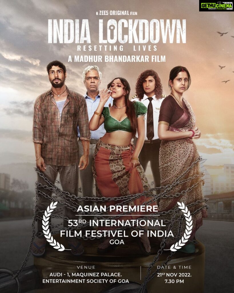 Prateik Babbar Instagram - Proud and honoured to announce the Asian Premiere of #IndiaLockdown at IFFI! Can't wait for everyone to witness the unheard stories of this phenomena called the #IndiaLockdown! 🇮🇳🔒 @imbhandarkar @jayantilalgadaofficial @penmovies @pjmotionpictures @pranavjain27 @real.amitjoshi @i_aradhana_ @rohitrkulkarni @_prat @saietamhankar @shwetabasuprasad11 @aahanakumra #PrakashBelawadi @manish_kalra_ @zee5 @zee5global @iffigoa India Lockdown