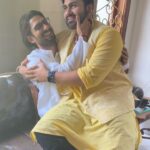 Prateik Babbar Instagram - happy faces for bade bhaiya’s happy birthday❕ @aaryababbar222 🎂❤️