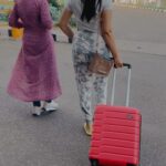 Pratheeksha G Pradeep Instagram - 🛫 🧳🤘🏽📸: @vishnumohan.in Trivandrum International Airport