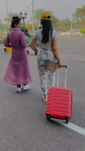 Pratheeksha G Pradeep Instagram - 🛫 🧳🤘🏽📸: @vishnumohan.in