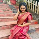 Pratheeksha G Pradeep Instagram – ❤️

Designer @devanidhi_boutique 
Jewels @aswa_plaza_ 

#shooting #outfitoftheday #pic