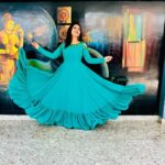 Pratheeksha G Pradeep Instagram - Win the day in this beautiful outfits💚💚 . . Pic @v_na.balakrishnan Bhaskareeyam Convention Center