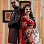Pratheeksha G Pradeep Instagram - ❤️😊 . . @trinetra_collections @life_beauty_salon_bridalstudio @ross_anns @dartistry.in