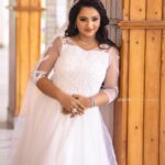 Pratheeksha G Pradeep Instagram - 🤍🤍🤍 . . @shijith_photography @shreyasboutique2016 @life_beauty_salon_bridalmakeup Thiruvananthapuram, Kerala, India