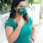 Pratheeksha G Pradeep Instagram - Green is the fresh emblem of well founded hopes. ..💚💚💚 . . @for_ever_designs @shijithphotography @life_beauty_salon_bridalmakeup Thiruvananthapuram, Kerala, India