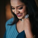 Pratheeksha G Pradeep Instagram - Nothing shakes the smiling heart..💙💙 @nova_fashion_boutique_by_brind @sivas_makeover_ @_stories_by_jibin_rajendran_ @aswa_plaza_ #pic #photoshooting #evngtym Thiruvananthapuram, Kerala, India