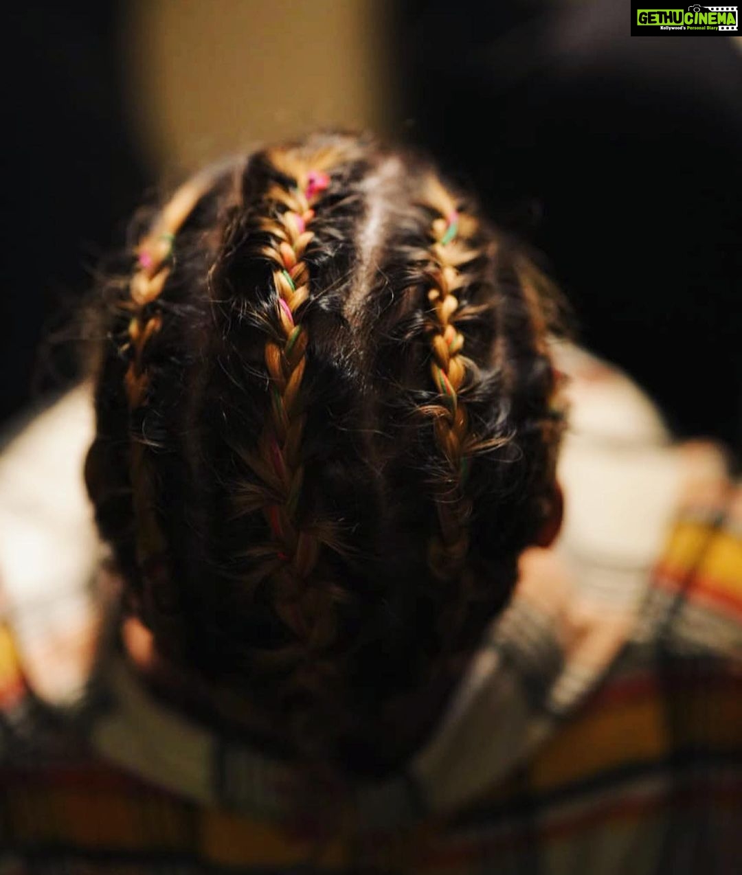 Prayaga Martin Instagram - Unravelling thoughts one tangle at a time, Braided!