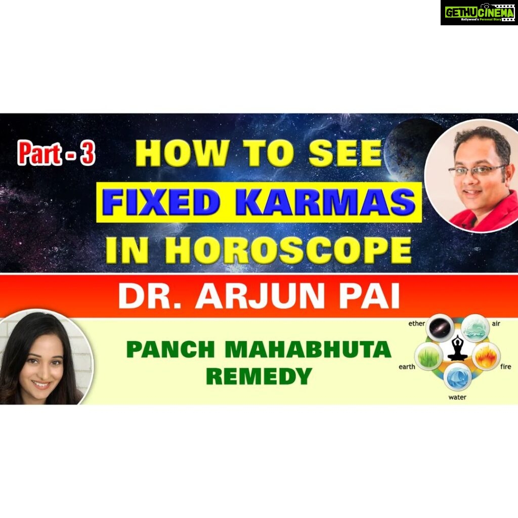 Preetika Rao Instagram - What are Fixed Karmas in a Horoscope and Do they have a remedy? Astrology Researcher and Teacher and Nakshatra genius Dr Arjun Pai teaches us beautifully about how Fixed Karmas don't have a Remedy and How to see Fixed Karmas in a native's Horoscope...which most Astrologers may not be aware about .... Episode Link in Bio / Stories for today #astrologer #astrologersofinstagram #pendingkarma #astrology @drarjunpai
