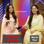 Preetika Rao Instagram - Bonding over ' identical choices ' ! A Fun Game for Instagram Rees turned out to be 'Soulful Fun' 😊🙌 Simple choices make Life Beautiful 🩷 Jaya Kishori and Preetika Rao playing ' This and That ' during an interview #reels #instagramreels #jayakishori #jayakishorifans #preetikarao #preetikaraofans