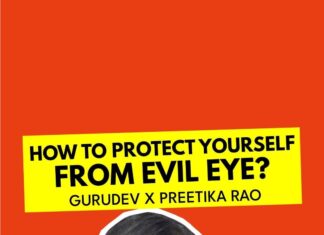 Preetika Rao Instagram - How to protect yourself from evil eye, asks @preetika_pree ! 🧿 #askgurudevanything #evileye #qna #evileyeprotection