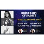Preetika Rao Instagram - What does the Horoscope of a Saint look like? And the Panch Mahapurush Yogas... beautifully discussed in today's episode by Astrologer @ashutoshchawla ji who heads the Sumeru Jyotish and Vasty Academy at the Bangalore Ashram @thebangaloreashram #astrology #ashutoshchawla #learnastrology