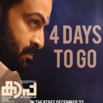 Prithviraj Sukumaran Instagram – #KAAPA 4 days to go! In theatres worldwide from 22/12/2022! 🔥