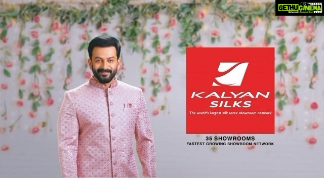 Prithviraj Sukumaran Instagram - @kalyansilks New TVC 🙂