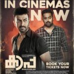 Prithviraj Sukumaran Instagram - #KAAPA In theatres from today!