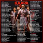 Prithviraj Sukumaran Instagram - #KAAPA UAE Theatre list. From tomorrow!