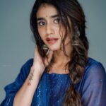 Priya Varrier Instagram - 💙 Outfit: @silpaa.in Styling: @styledbysmiji Pc: @jiksonphotography HMU: @neethu_makeupartist