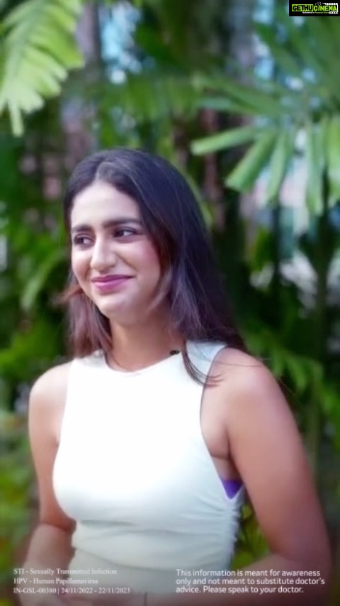 Priya Varrier Instagram - HPV (human papillomavirus) is a sexually transmitted infection that may affect 80% sexually active people at least once in their lifetime. Some high risk strains of HPV may lead to cervical, vaginal, vulvar and anal cancers in women. So, don’t wait, visit knowmorehpv.com and talk to an expert for free and learn ways to prevent HPV. Paid partnership with @msdindia.official This information is for awareness only. Please consult your doctor for more information on HPV. IN GSL- 00380 | 24/11/2022 - 22/11/2023 #HPV #HumanPapillomavirus #STI #SexuallyTransmittedInfection #HPVPrevention #HPVAwareness #TalkToAnExpert #HPV101 #msdtrk1