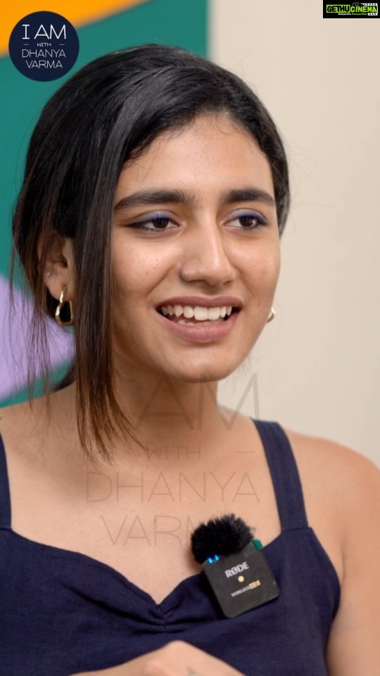 Priya Varrier Instagram - Episode out now! @priya.p.varrier on I AM with Dhanya Varma #priyapvarrier #IAMwithDhanyaVarma #latestepisodeout #reels #instareels #priyaprakashwarrier #winkgirl #priyapvarrier #priyavarrier