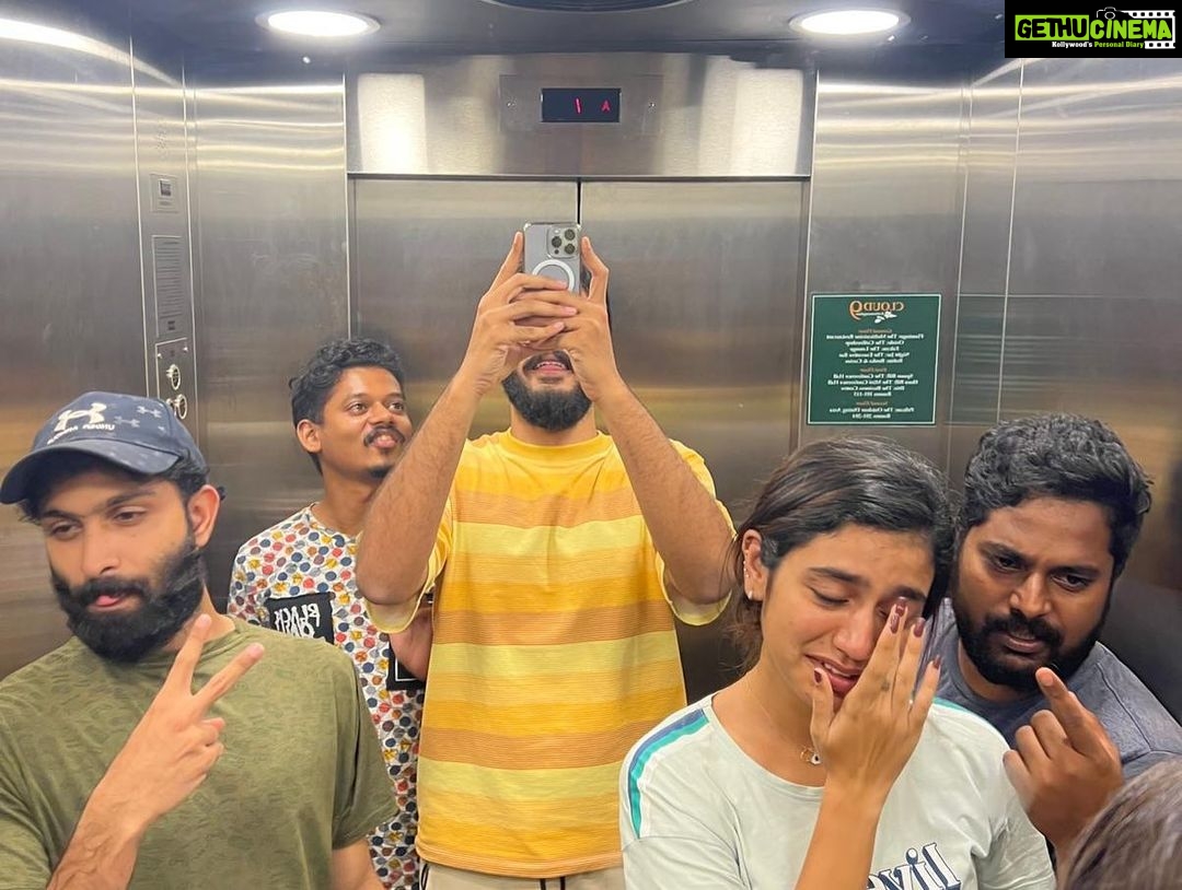 Priya Varrier Instagram - Thank you to each and everyone of you for all the overwhelming response and support.As a budding artist I couldn’t have asked for more. But in this moment I can’t forget to thank some of these very special people who made “4 Years” happen for me. First of all @ranjithsankar sir,thank you for taking the risk nobody was ready to take all these years by casting me.Your faith in me has helped me give my all to Gayatri.If not for the space you had given us,we wouldn’t have been able to evolve so much in terms of creativity and discovered that there’s so much more we can contribute.Thank you for making me believe in myself again. @sangeethprathap @anoopmohan.ams @eldhoserajuthandel You guys just made life easier during shoot.Without all that effort you guys put in to make our characters most relatable,they wouldn’t have been the same. I know for a fact that you guys did all that cause of your passion towards cinema at the same time the love that you had for me and @sarjanokhalid . Thank you @kunjumonsalu for making us look believable and beautiful in all the frames.And also for being such a sincere human being. @hridhyaeldose Thank you for being the Bobby to my Gayatri. I wouldn’t have it any other way.This is just your first step.Long way to go girl.Much love. This movie wouldn’t have been the same without your music. @sankarsharmaofficial You are brilliant and took the film to a different level. Last but not the least I wanna thank my family and friends who’ve constantly been the pillars of support throughout my journey. Gayatri’s heart is full.💖 Kotamangalam