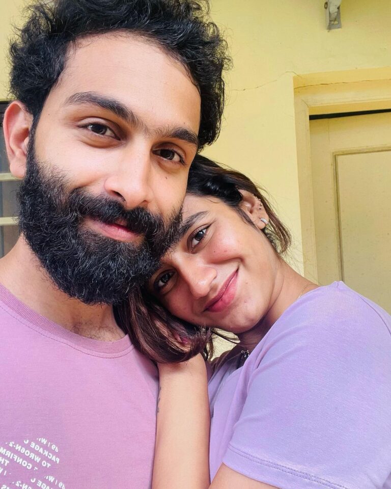 Priya Varrier Instagram - Dear Vishal to my Gayatri,most importantly Nichu to my PP, where do I even begin? I feel immensely blessed to have met you through this journey.You’re one of the priceless takeaways I’ll cherish from this very special film.You’ve been nothing but a wonderful co actor and an amazing friend.I don’t think it would’ve been as smooth and easy as it was without you around.You were always there when I needed you and otherwise.You were there for small wins as well as moments when I needed someone to lean on. You are most definitely the best shoulder for me to cry on,quite literally😂.I’ve not seen someone so genuinely root for me and I mean it. Each time you say that I deserve better,you make sure to be the one who treats me that way at the first place.Like you keep saying I hope everyone accepts us for who we are. I wish for the world to see more of your talent and kindness.The world needs people like you amidst all the chaos,to remind everyone to be gracious and humble. I have immense respect and love for the person you are.I shall try and be that trustworthy friend of yours to the best of my ability. PS: Gayatri wouldn’t have been possible without your honesty and support.Thanking her Vishal for that. As far as I’m concerned,just grateful that the universe brought me a great friend in the form of a genuine human. Love and love only.💚