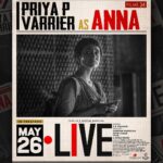 Priya Varrier Instagram – Yayy me me!
I’m Anna,nice to meet y’all🤭
In cinemas from May 26.