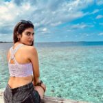Priya Varrier Instagram – So this is what “Heaven on Earth” looks like!🌊
It’s been such a lovely experience here @dhigalimaldives and special thanks to the amazing team @pickyourtrail for curating the whole trip for me.💙
The water baby in me would be eternally grateful!🐬 Maldives