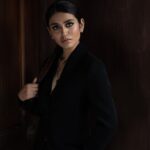 Priya Varrier Instagram - It’s all in the eyes🪞 Shot by: @palaniappansubramanyam Styling: @styledbysmiji Outfit: @men_in_q_wedding HMU: @unnips Assist: @kala_karuna @messgirl4559 Production: @nisaredatala Location: @plumerialakeresort Photography Assist: @ak_1996_47 @_ak_fc