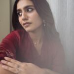 Priya Varrier Instagram - “சிவப்பு இதயம்”🥀 Photographer: @premsampaul Styling: @styledbysmiji Wearing: @labelkanupriya PR: @sonyashaikh HMU: @neethu_makeupartist Styling Assistant: @siraj_saleem_