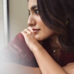 Priya Varrier Instagram - “சிவப்பு இதயம்”🥀 Photographer: @premsampaul Styling: @styledbysmiji Wearing: @labelkanupriya PR: @sonyashaikh HMU: @neethu_makeupartist Styling Assistant: @siraj_saleem_
