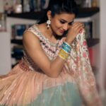 Priyamani Instagram - Dream big, sparkle on and shine bright ❤️❤️❤️ Outfit : @pariscreation7 Styling : @mehekshetty ❤️❤️ 📸 : @lala_photuwale HMU : @pradeep_makeup @shobhahawale #mickgotadi #lovethisjodi #sangeethnight