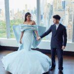 Priyanka Chopra Instagram - It’s coming to a theater near u!! ❤️ @loveagainmovie’s premiere night 💕 📸: @nicolasgerardin New York, New York