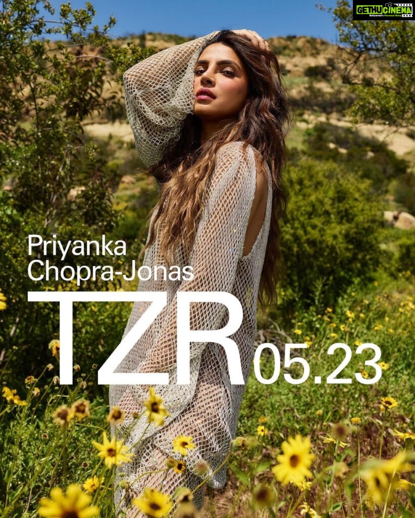 Priyanka Chopra Instagram - POV: You see the beautiful Santa Monica Mountains in Topanga, on a particularly hot day, and everything around was in full bloom (thanks to the crazy rain this year in SoCal 😋) That’s the story behind the pictures we shot for @thezoereport 💕 😉 Story link in bio. 📷: @laurendukoff Topanga, California