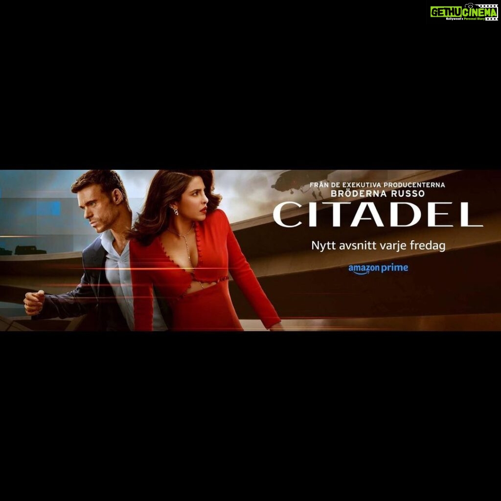 Priyanka Chopra Instagram - @citadelonprime out now ▶️