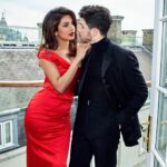 Priyanka Chopra Instagram - My Bond fantasy. @nickjonas 📸: @nicolasgerardin London, United Kingdom