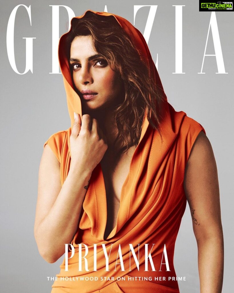 Priyanka Chopra Instagram - What a joy to be your global cover star. ❤ @graziauk 🌎🙏🏽