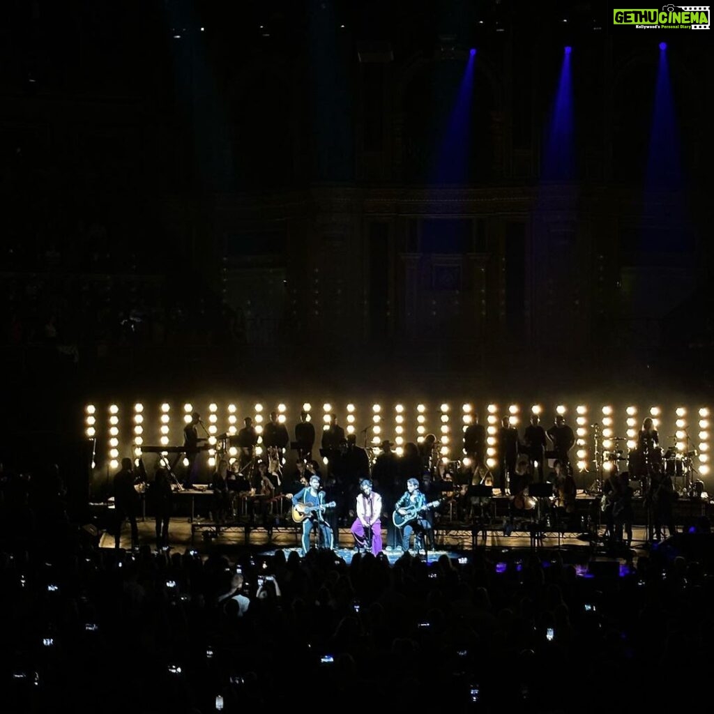 Priyanka Chopra Instagram - What a night 💥✨ 📸: @nicolasgerardin Royal Albert Hall