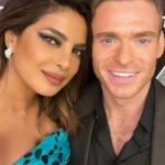 Priyanka Chopra Instagram - Nothing to see here. Just Nadia and Mason sharing the love after screening Citadel for the first time in mumbai.. ❤️🙏🏽🥹 @maddenrichard Mumbai, India.