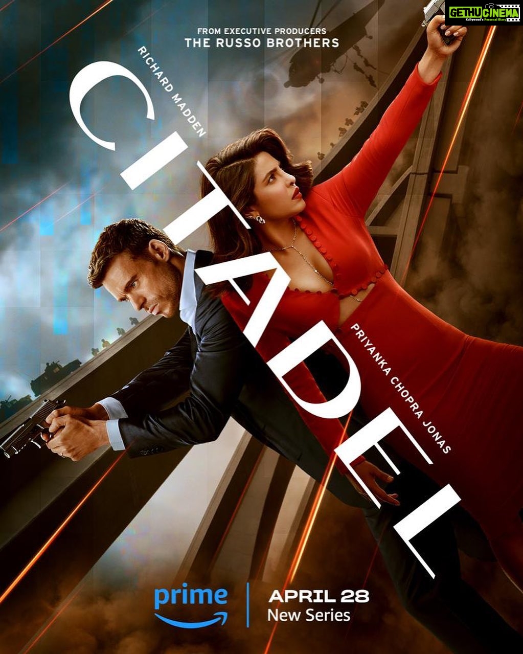 Priyanka Chopra Instagram - Remember the past. Save the future. @citadelonprime premieres April 28.
