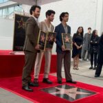 Priyanka Chopra Instagram - So proud of you my love! Congratulations @jonasbrothers ❤️ Hollywood Walk of Fame