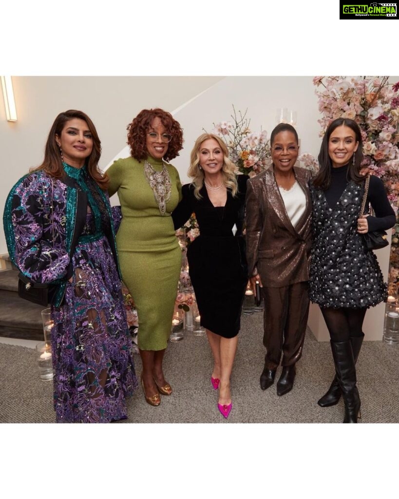 Priyanka Chopra Instagram - So proud of you @anastasiasoare! Happy 25 years! You’re so inspiring to the founder in me and to the woman I am. Building an iconic business like @anastasiabeverlyhills and yet having such a kind and open heart makes you so special. It’s was an amazing evening. Congratulations ❤️🙏🏽
